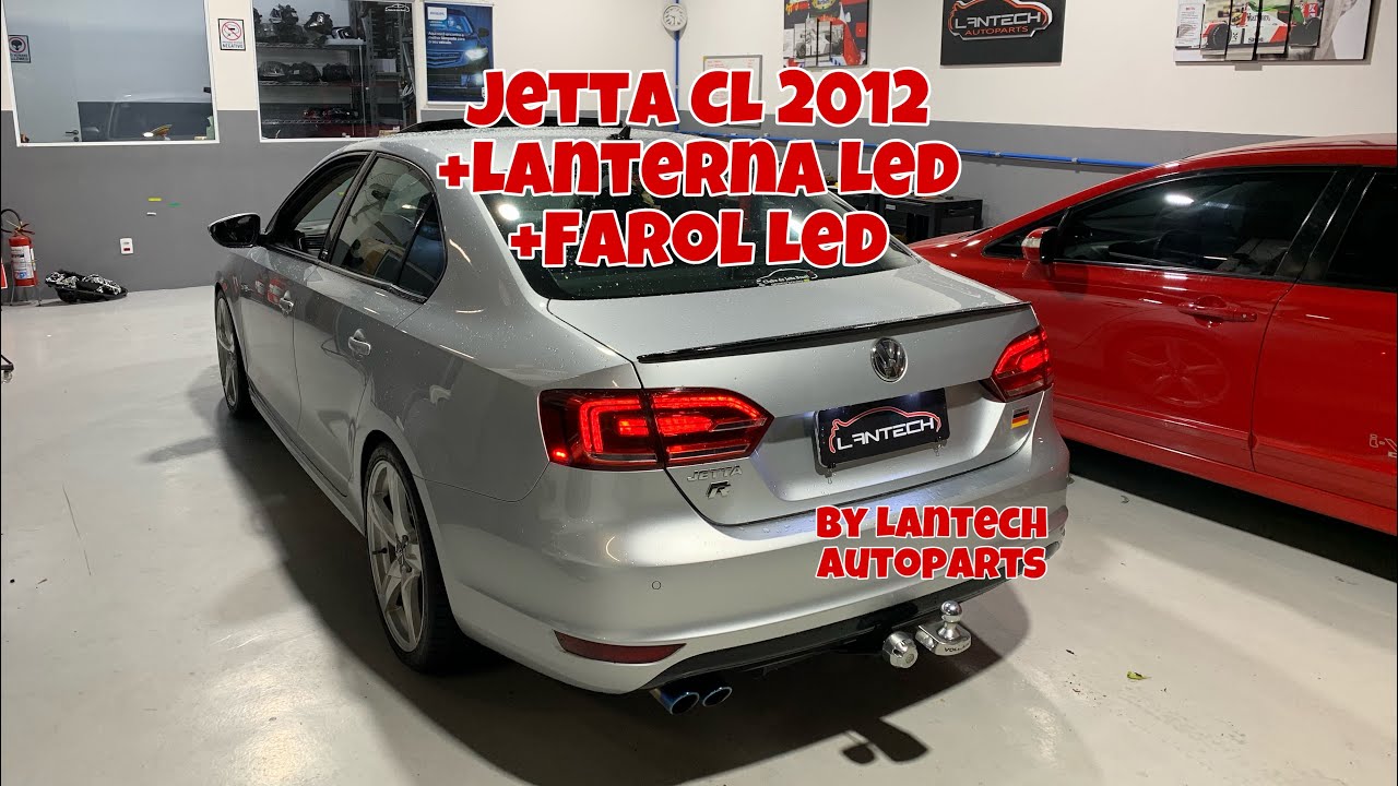 Jetta CL 2012 Lanternas e farois Led modelo GLI