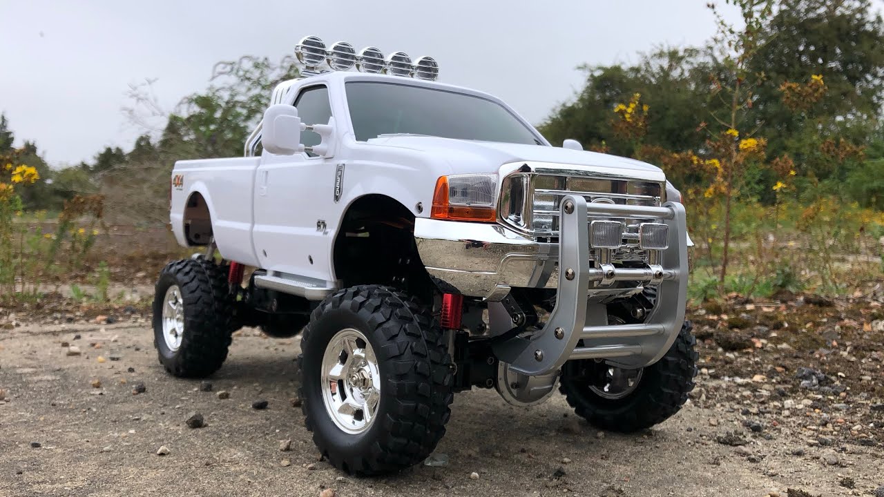 The NEW Ford F350 Raptor from HG! HG-P410 'Rambler' 350 Tamiya High Lift Clone
