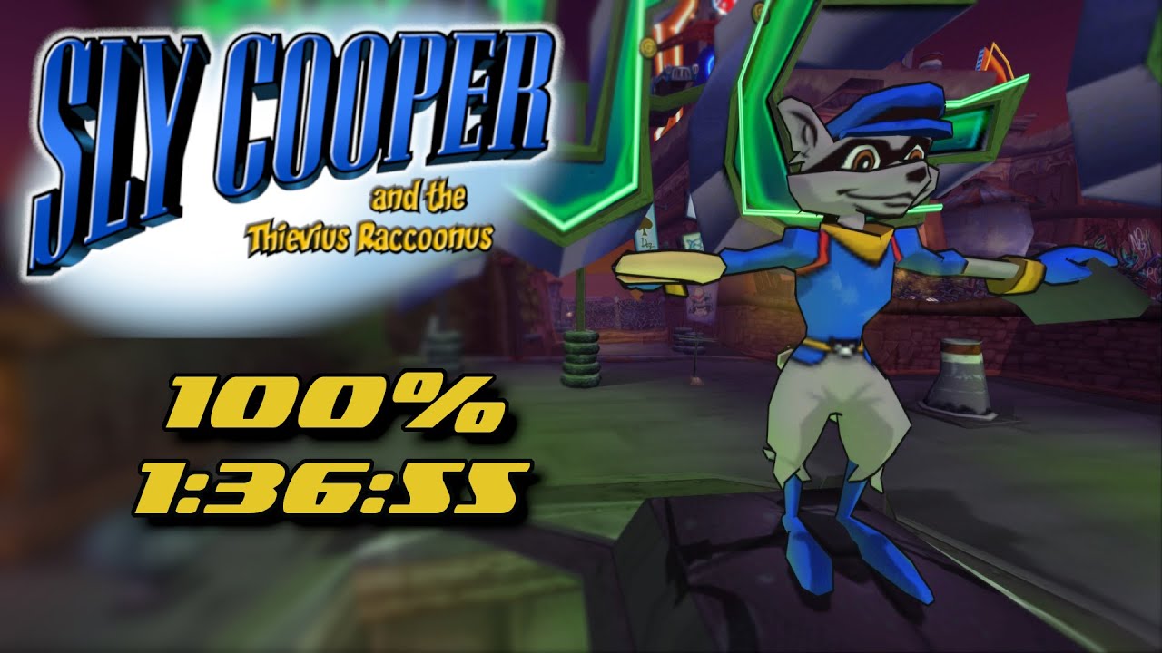 Sly 1 100% Speedrun (1:36:55) (Former WR) 