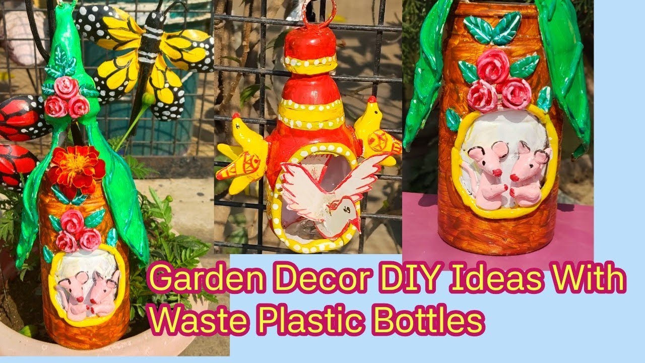  Waste Plastic Bottle Craft Ideas//Home Decor DIY Ideas//Garden Decor DIY Ideas 