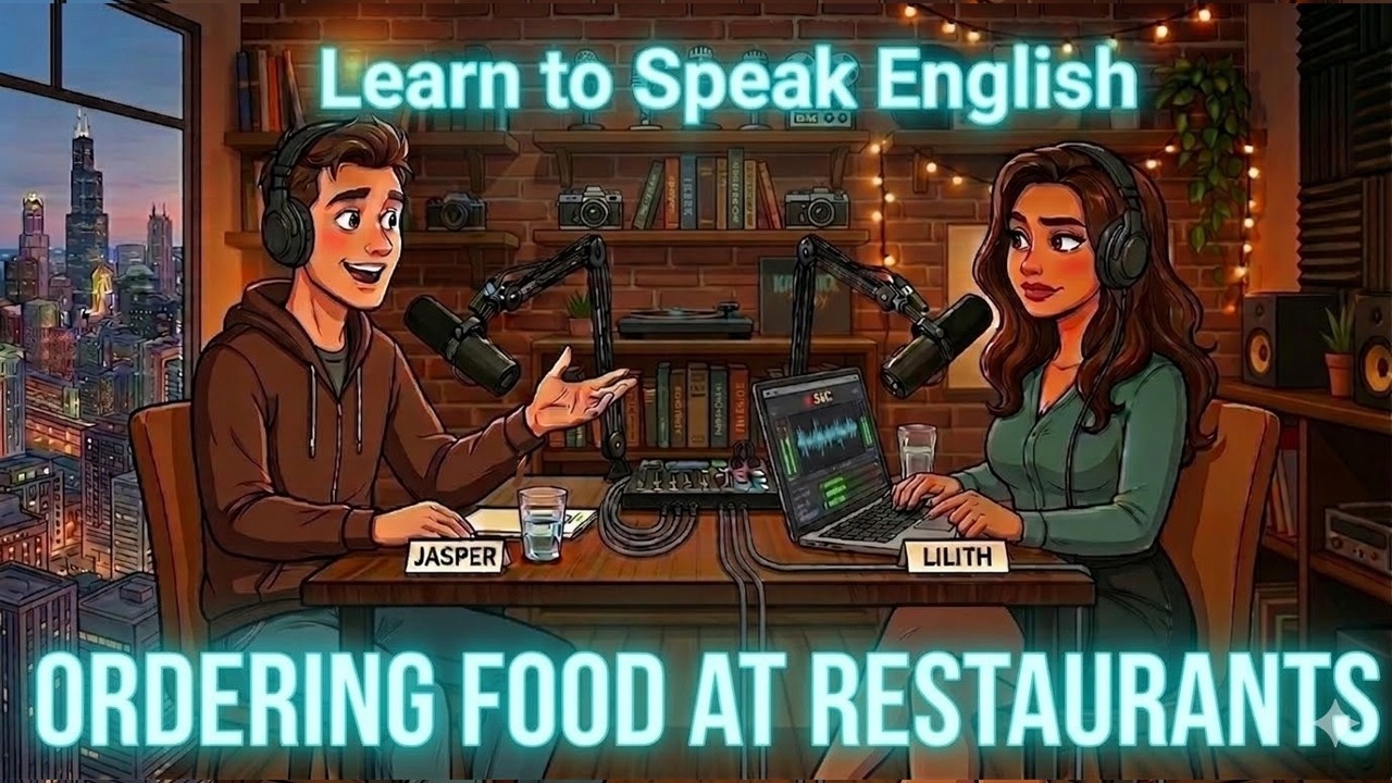 Learn to Speak English: How to Order Food at a Restaurant