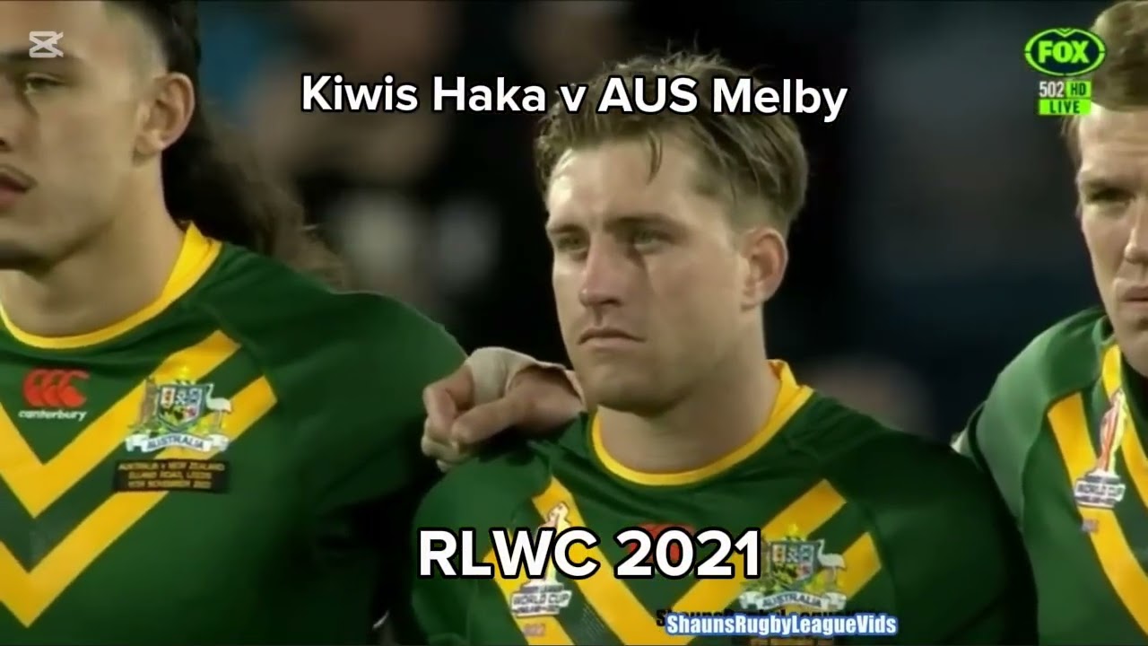 RLWC 2021 Kiwis haka v Kangaroos 2nd/Finals