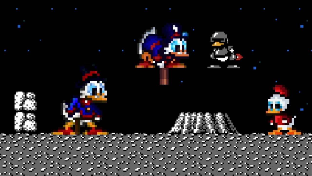 DuckTales Remastered Moon Theme But The 8-Bit Notes Are Shorter-Lasting