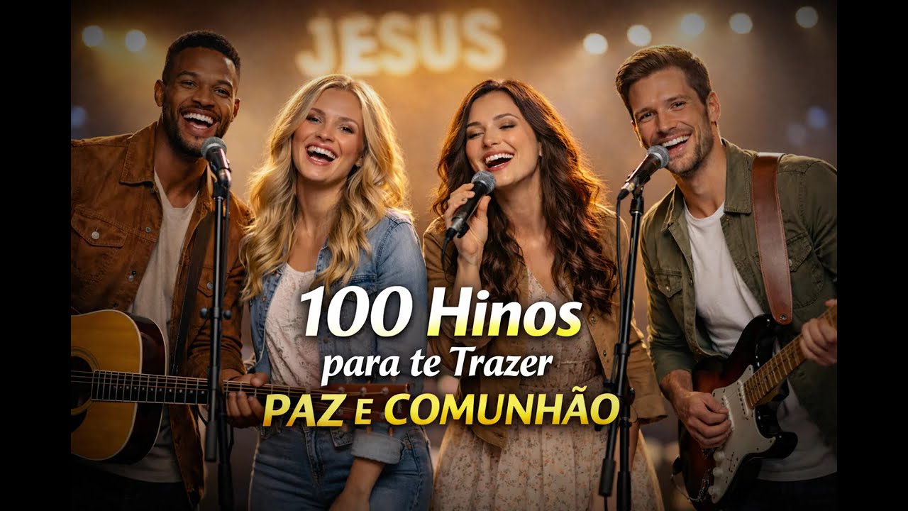 OS MELHORES HINO PARA ALEGRA SUA ALMA sinta a presença de DEUS