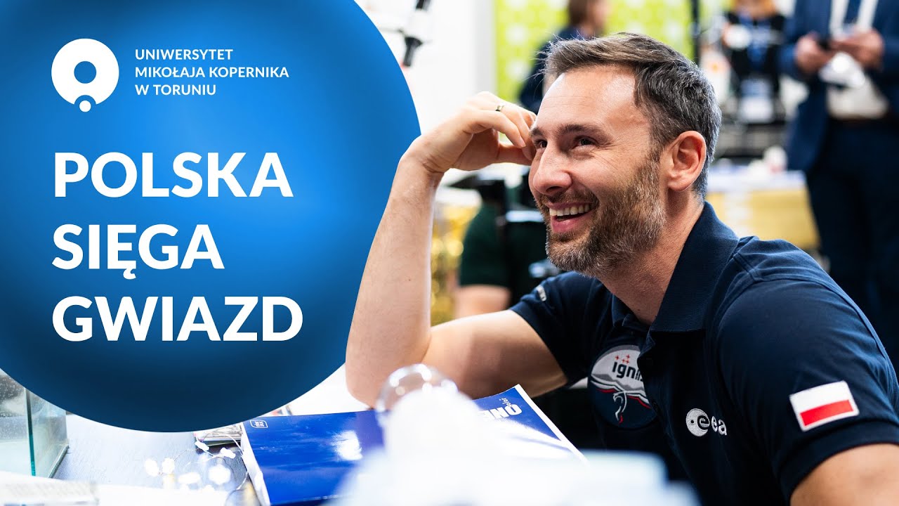 Jak wygląda życie w kosmosie? Astronauta Sławosz Uznański-Wiśniewski na UMK!