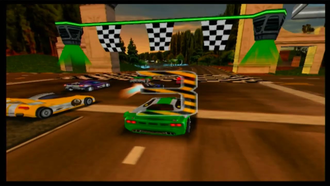 Midway Arcade Treasures 3 (PS2) | San Francisco Rush 2049 | All Tracks