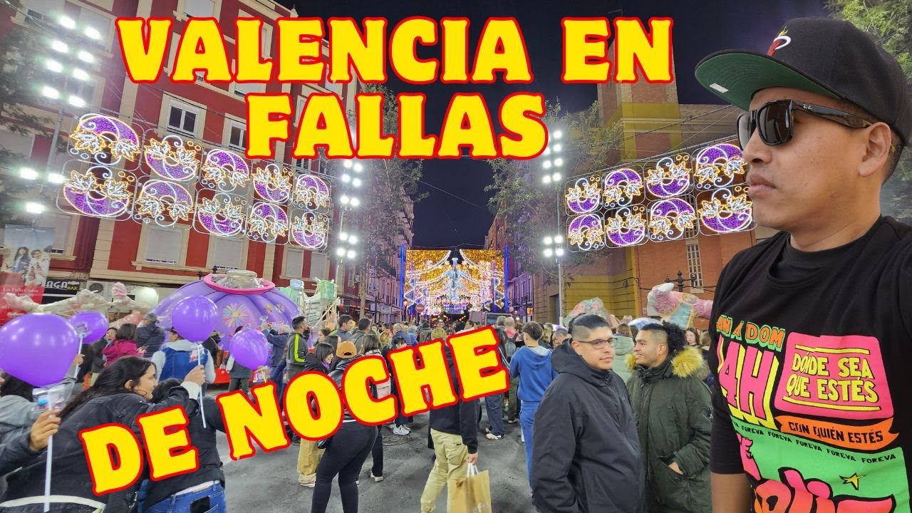 VALENCIA en Fallas 2024 | ESPECTACULO DE LUCES