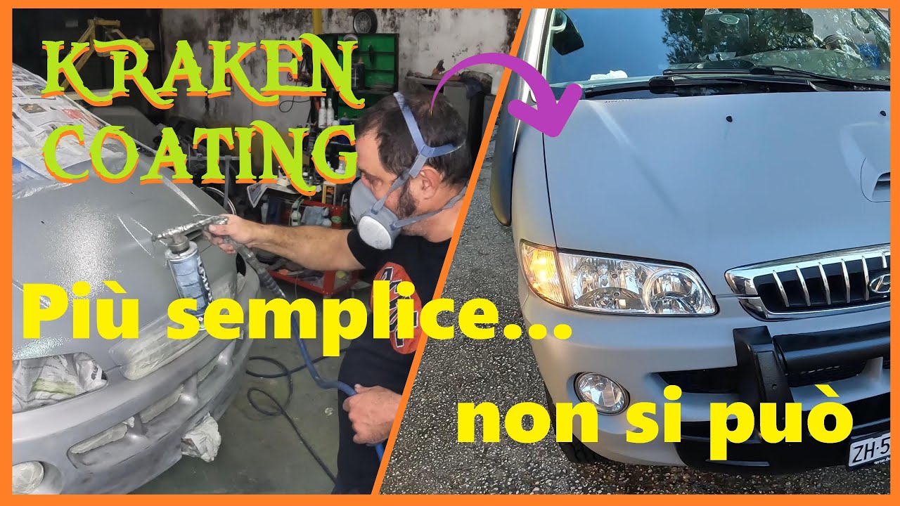 Come riverniciare facilmente con Kraken coating