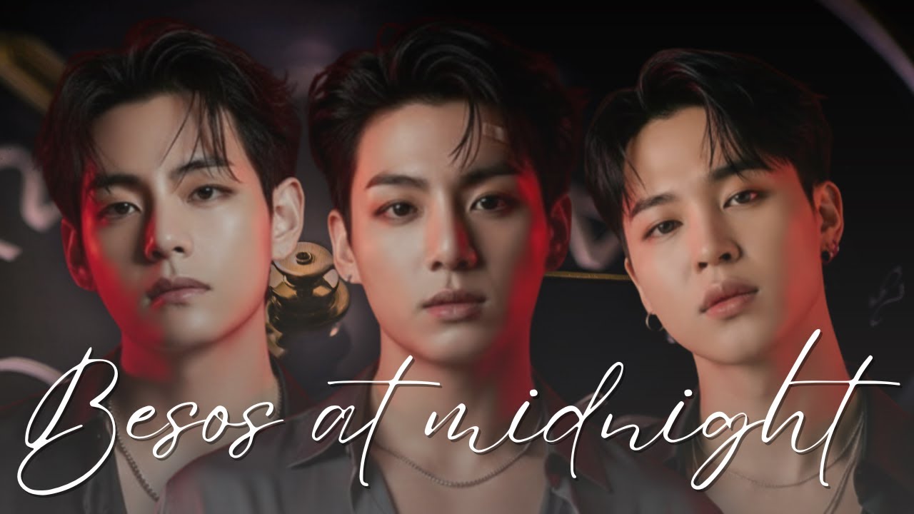 “Besos at Midnight” — V, Jungkook & Jimin | Intimate English–Spanish Song
