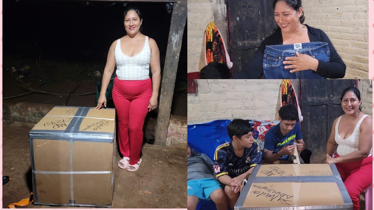 MIREN GRAN SORPRESA NOS YEGO ..UNA CAJA DE NAVIDAD 