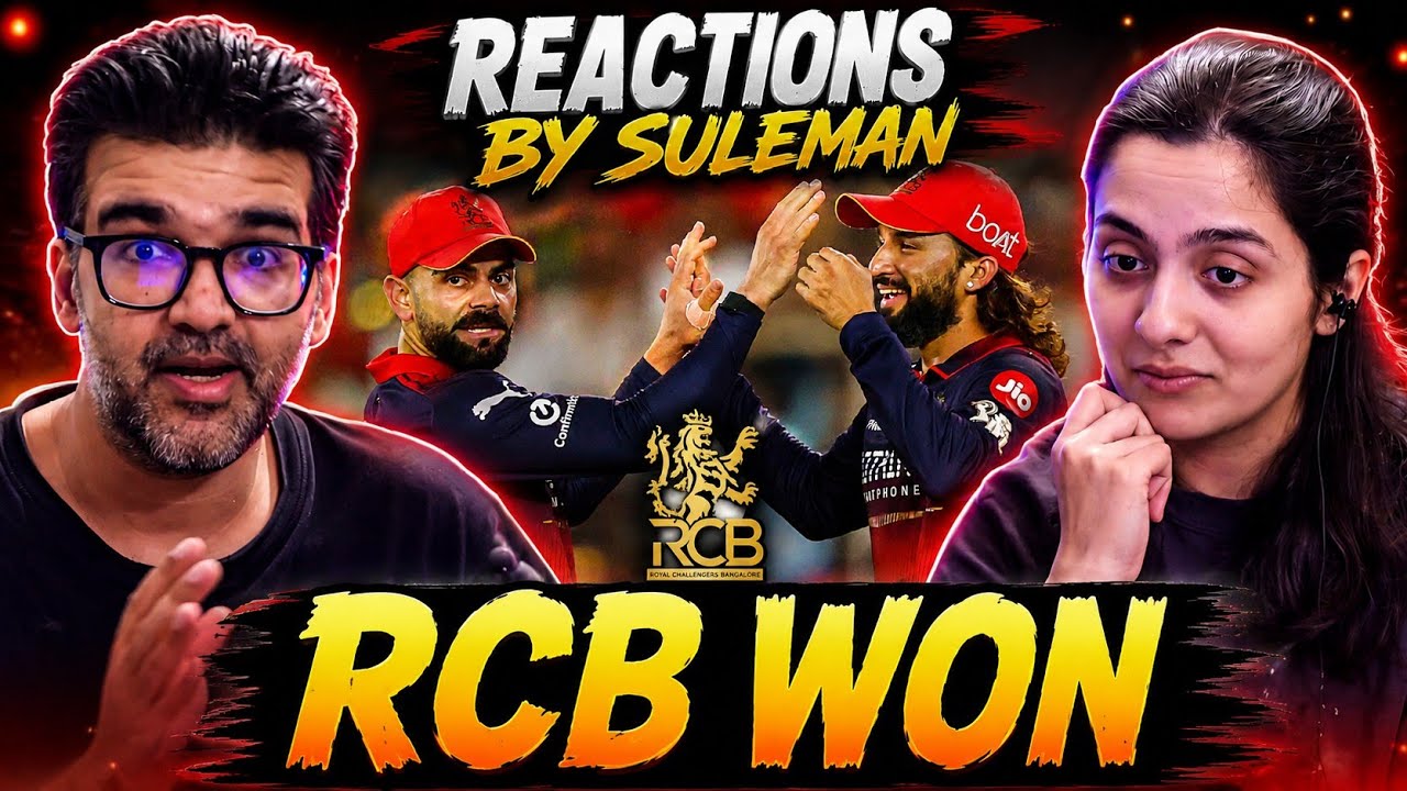 Pakistani Couple React To RCB Crowned IPL 2026 Champions | IPL Finals | RCB VS GT 