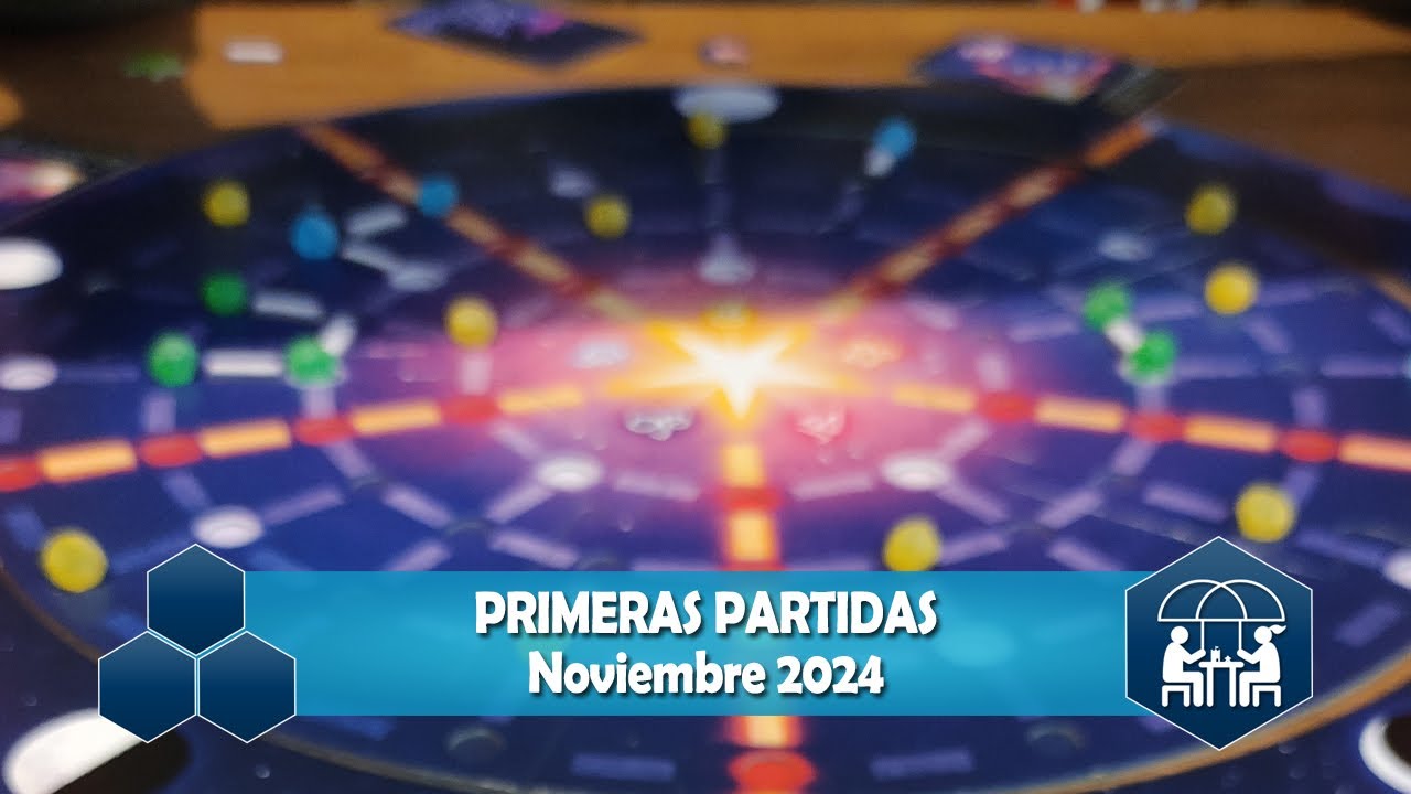 Primeras Partidas - NOVIEMBRE 2024 - Los JUEGOS DE MESA jugados por 1era vez 🎲
