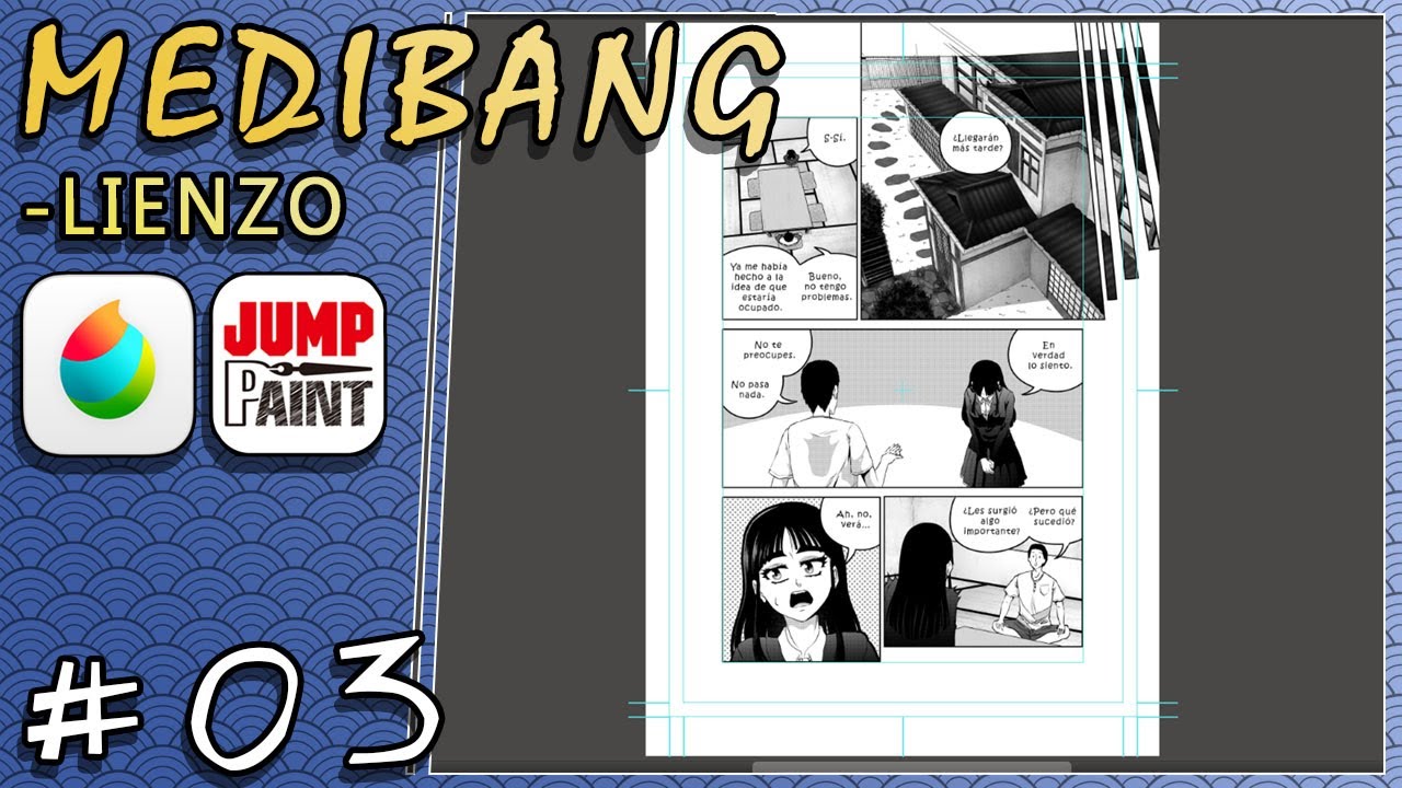 How to Create and Export Canvas for Manga in Medibang Paint Pro and Jump Paint PC / Manga #03