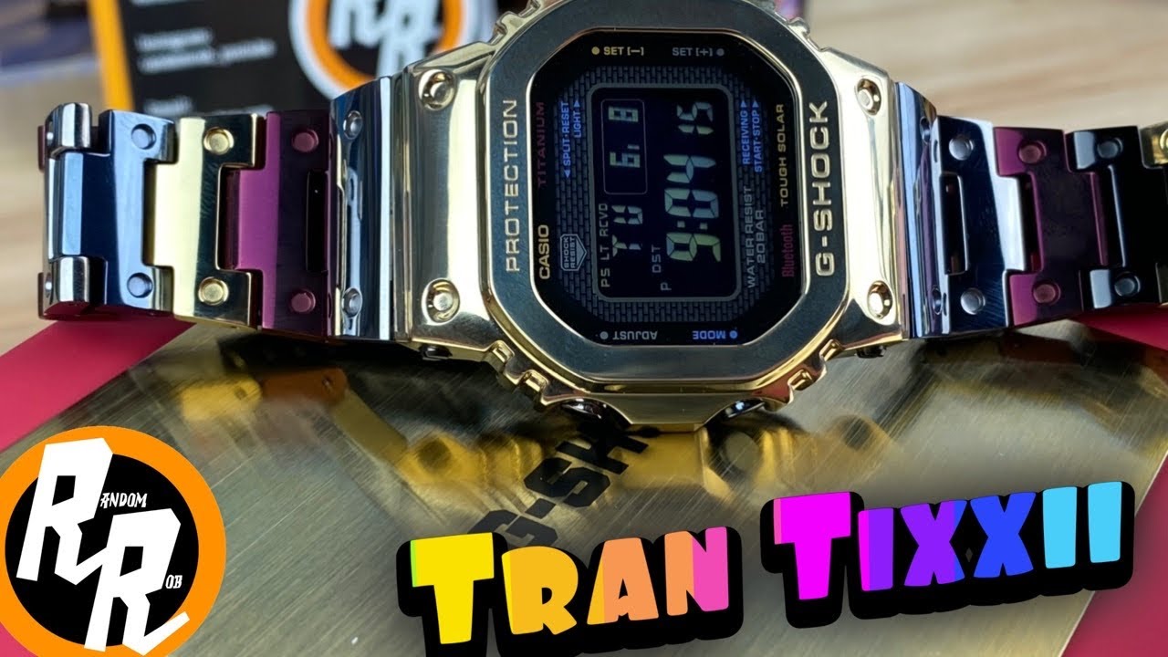 G-Shock gmwb5000-tr9 &ldquo;Tran Tixxii&rdquo;