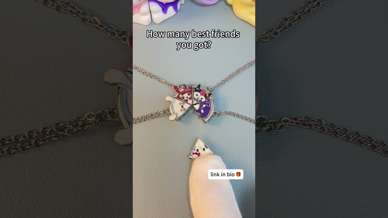 Link in Bio!🥰 BFF Necklace, Friendship Necklaces, Best Friend Necklaces, Gift for Best Friend