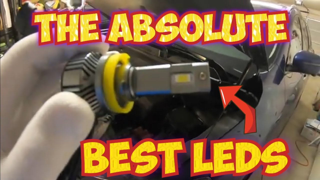 THE BEST LED HEADLIGHTS FOR ANY CAR! *AUXITO H11 LED INSTALL AND REVIEW*