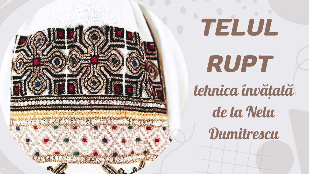 Punerea telului rupt, tehnica pe care nu am găsit-o în carți, am învățat-o de la Nelu Dumitrescu.
