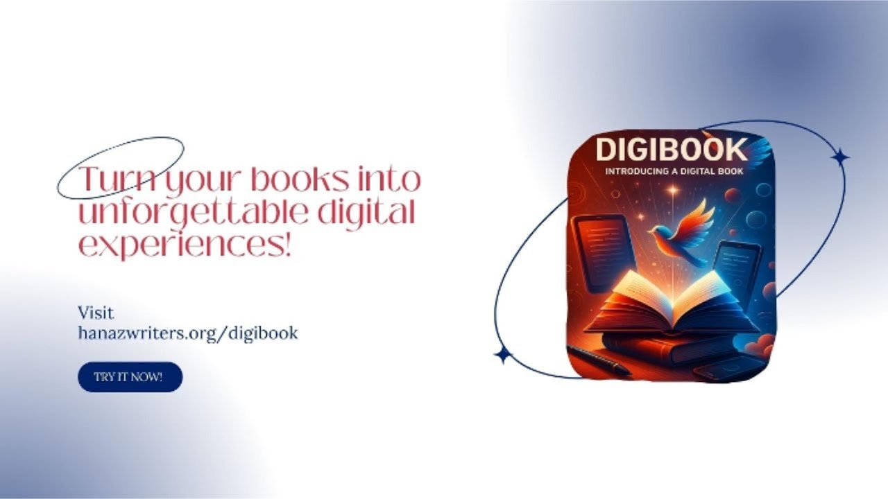 DigiBook by Hanaz Writers | Transform Your Books into Interactive Digital Experiences