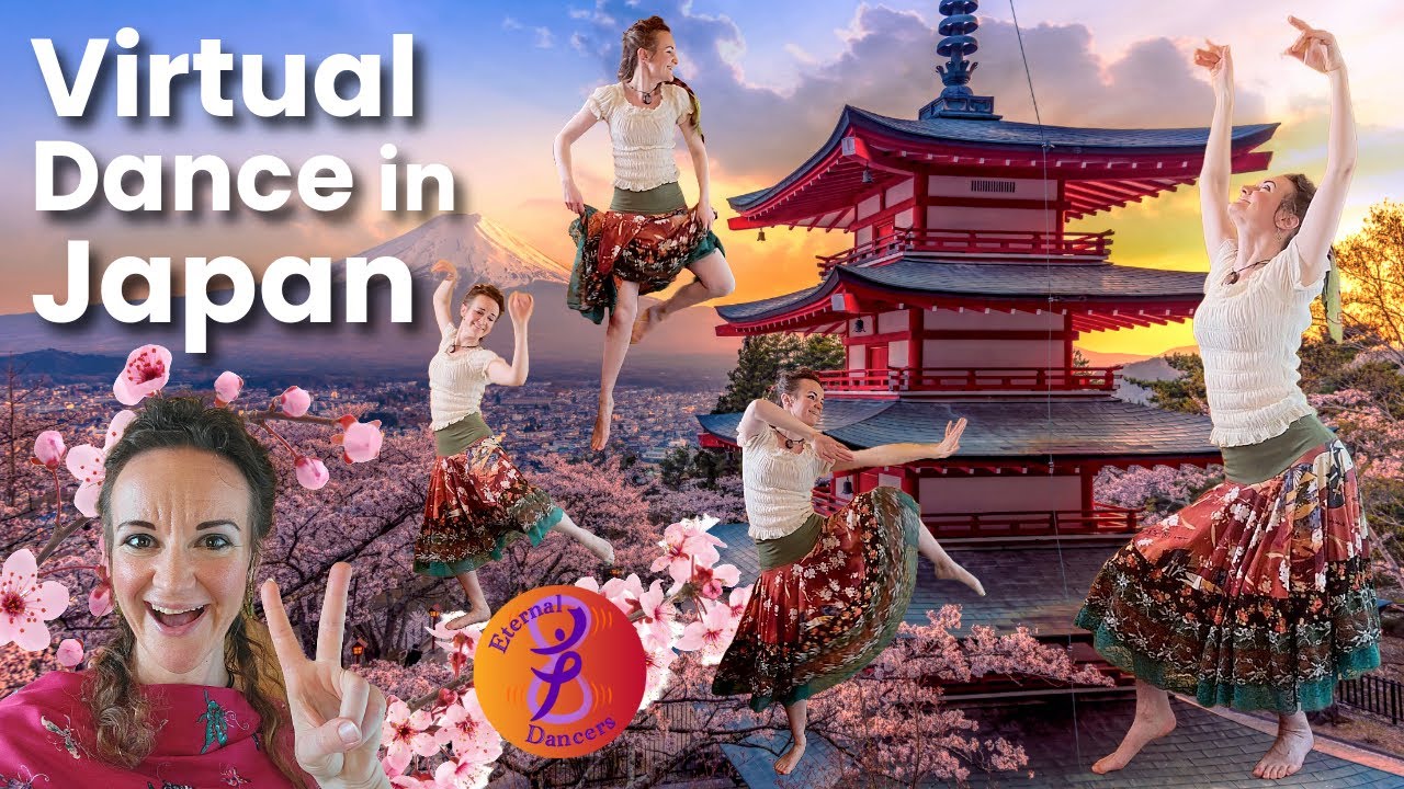 Guided Creative Movement DANCE Session 🌸  Virtual Adventure to Japan