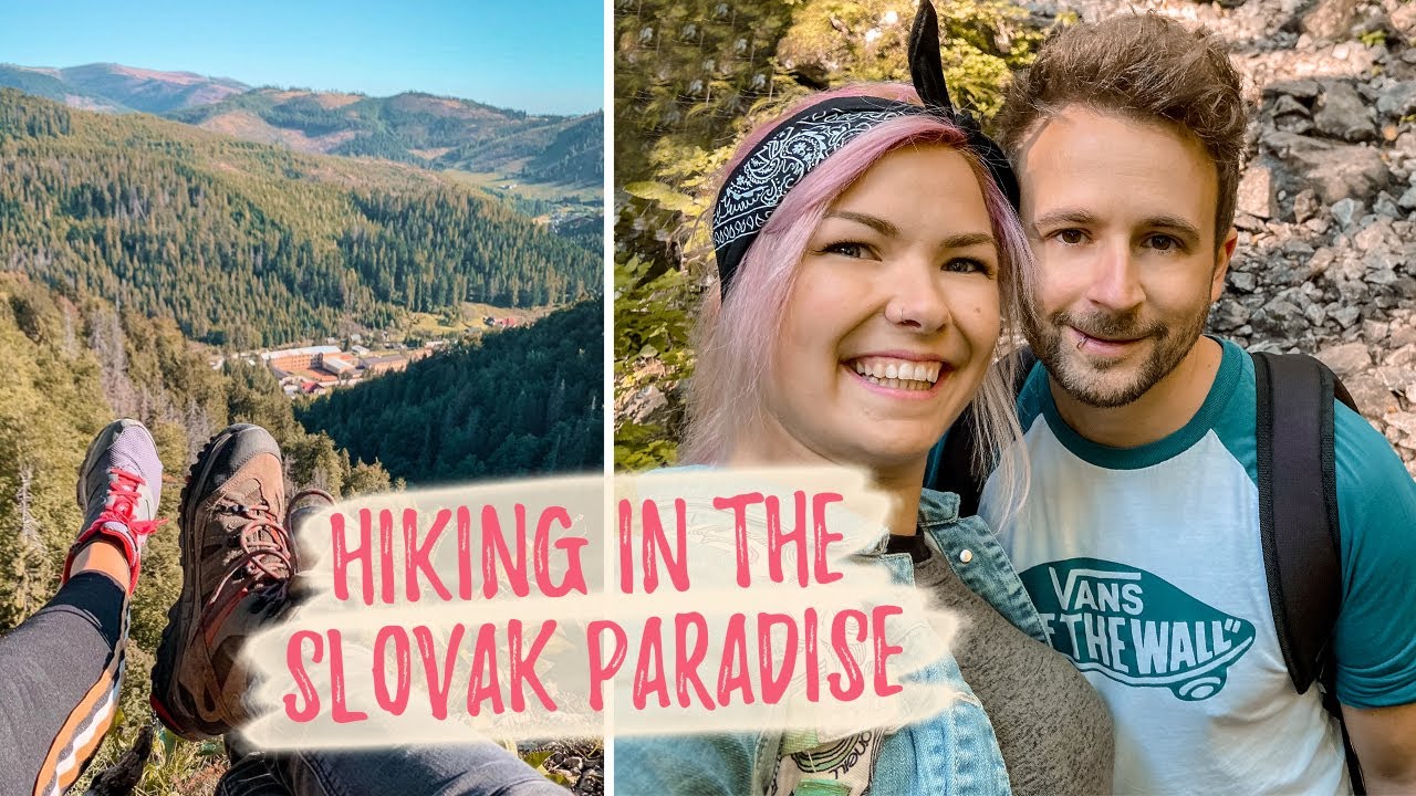 Exploring Slovakia: Zejmarská roklina trail hike, Slovenský raj/Slovak Paradise (Couple Travel Vlog)
