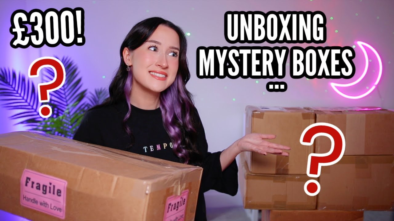 I Spent £300 On MYSTERY BOXES Made By My FRIENDS! This Is What Happened...