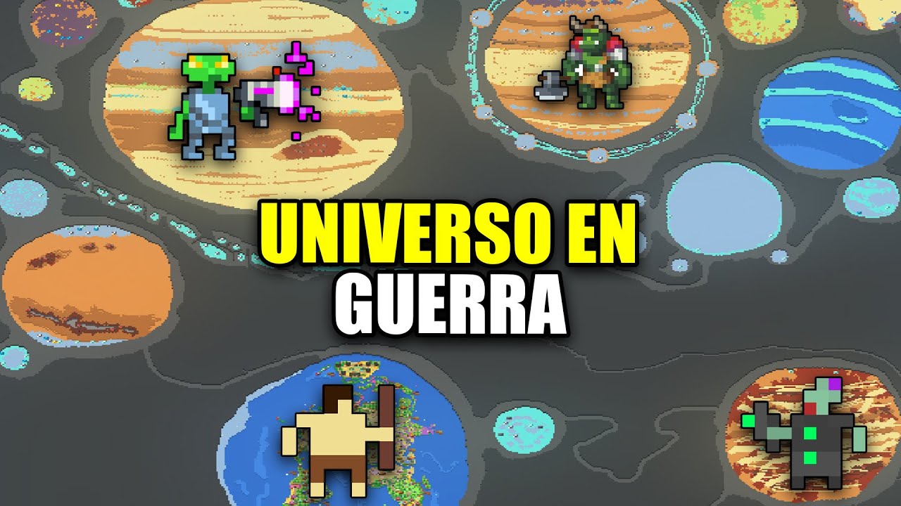 Que RAZA domina el universo primero? Worldbox