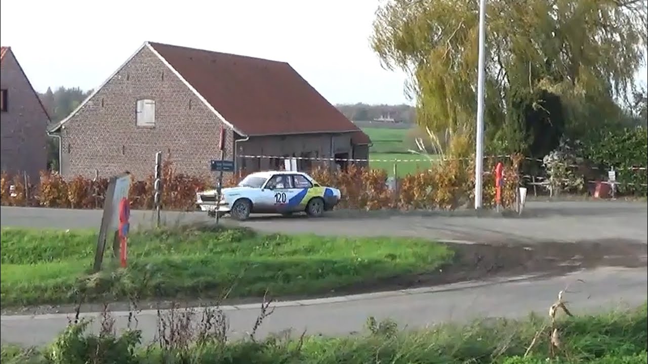 Ypres Historic Rally 2022 - SS7: Zonnebeke 2 - all cars (raw footage)
