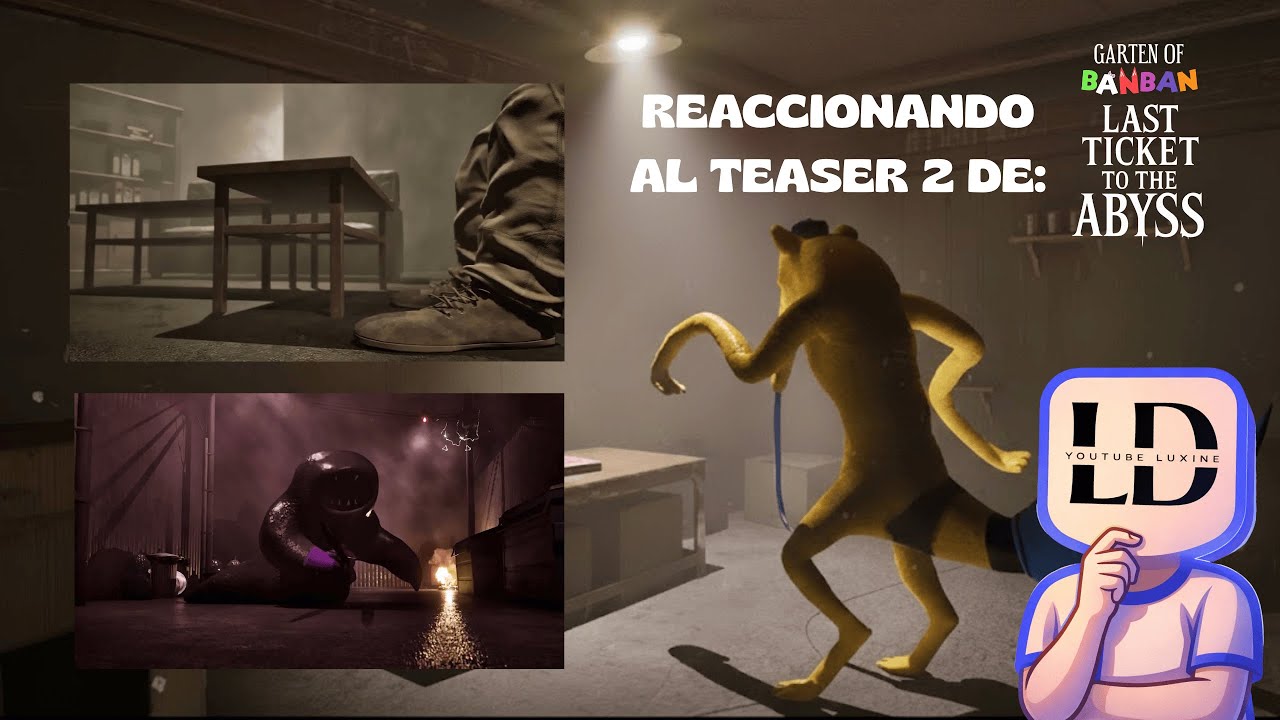 Reacción de Garten of Banban: Last Ticket to the Abyss - Official Teaser Trailer (Dubious) | ¿Qué?