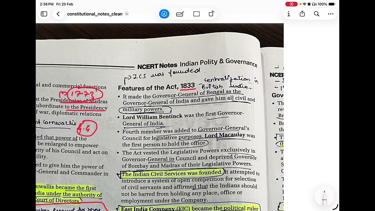 NCERT CONSTITUTIONAL DEVELOPMENT IN INDIA 
