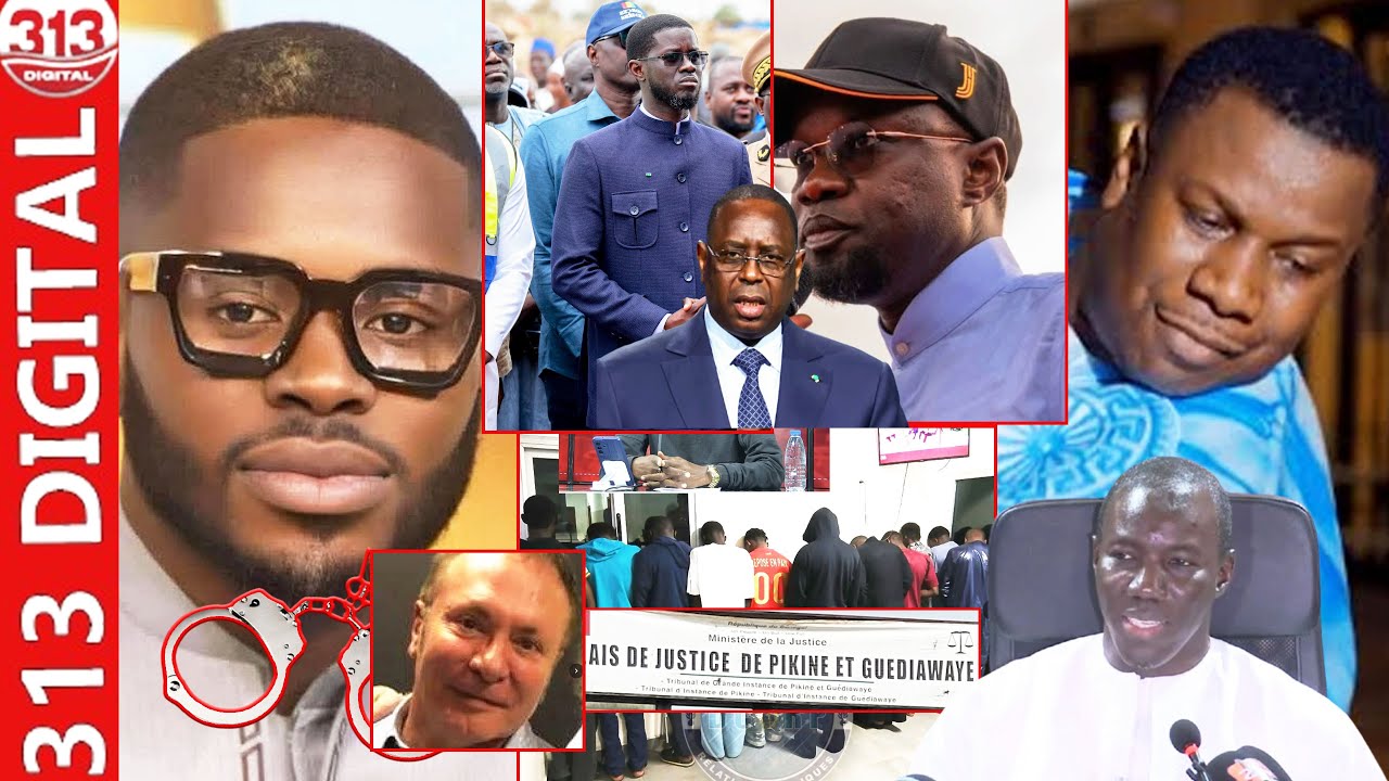 🔴Dernière min: Pape Cheikh, DD et cie déférés- Le procureur tape fort- Tournée Sonko et Diomaye…
