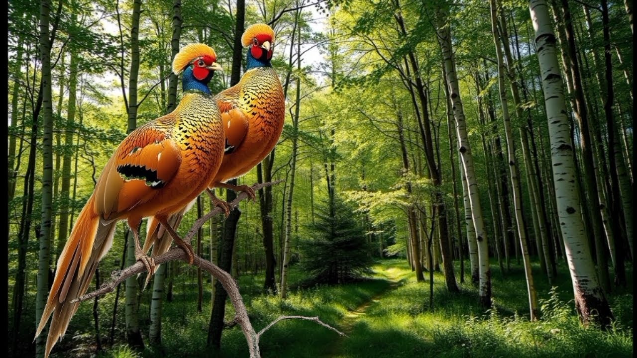 ASMR Healing Nature  🌿 🌿 🌿  Sounds. Bird  🐦 Singing 