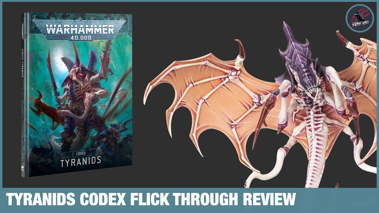 TYRANIDS CODEX FLICK THROUGH REVIEW - Warhammer 40k Codex Book
