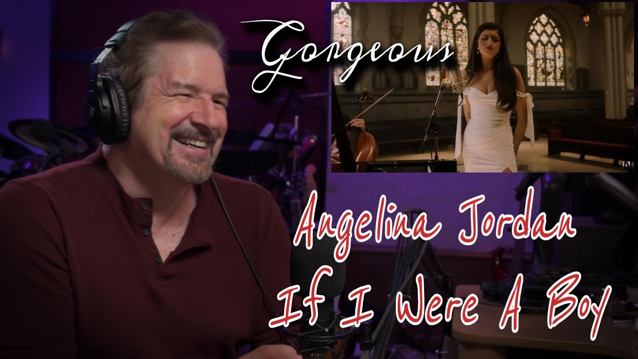Renaissance Man Reaction to Angelina Jordan - If I Were A Boy (Live Acapella At Saint James Church)