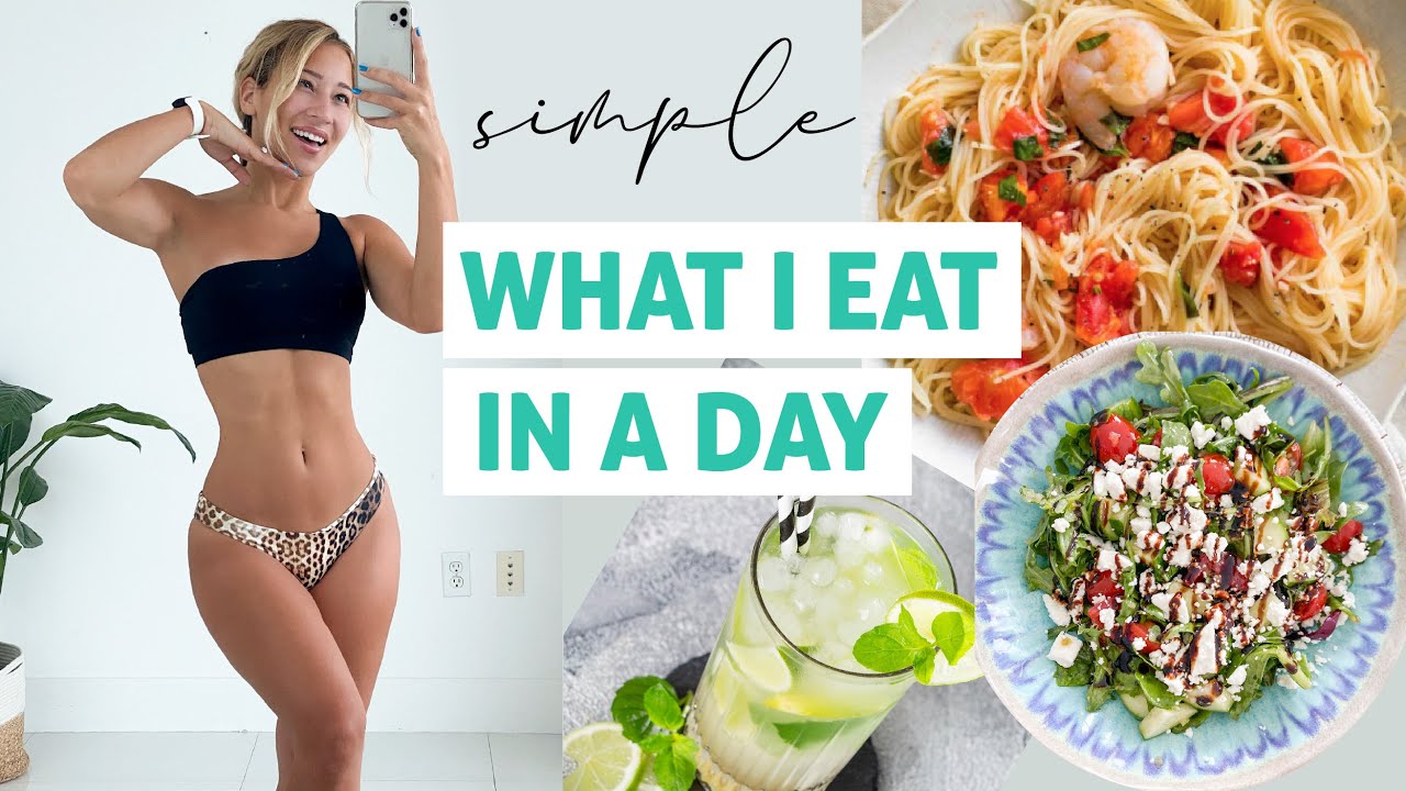 WHAT I EAT TO STAY FIT 🥒 🍝  Simple & Healthy Meals