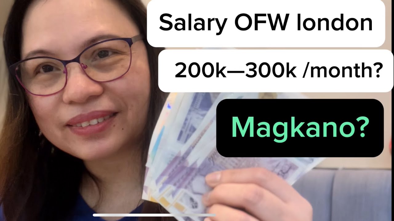 OFW LONDON SALARY MAGKANO? #ofweurope #ofw #londonlife #ofwlife #salaryexpectations