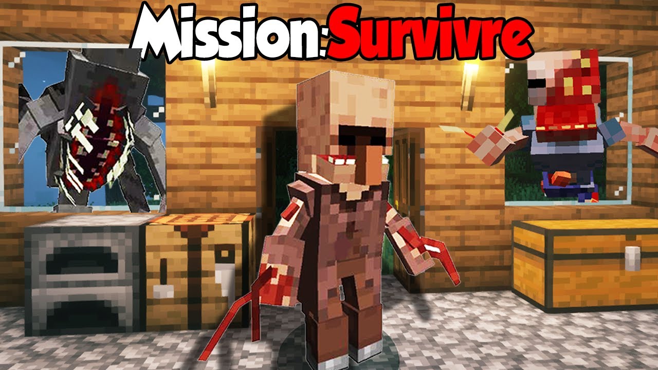Survivre à La Plus Grosse Infection Parasite de Minecraft en Hardcore...