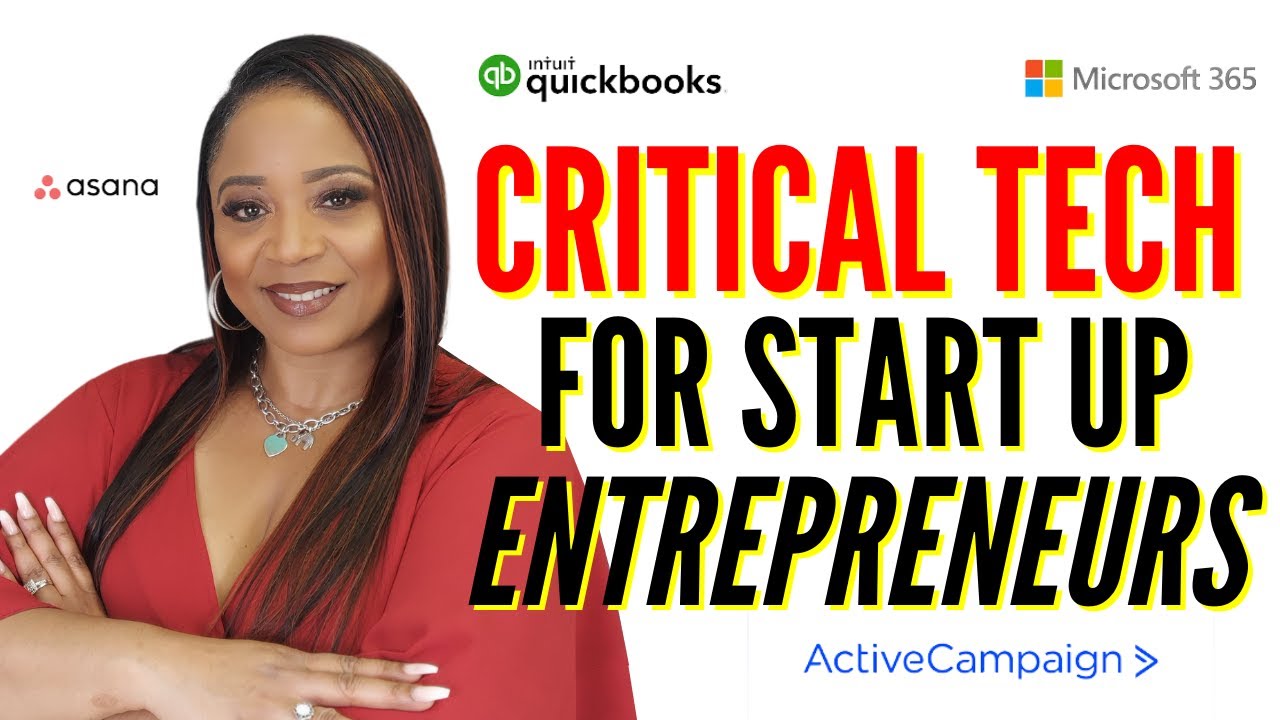 The 4 Most Important Technology Tools for Startup Entrepreneurs | Must Haves to Really Get Started
