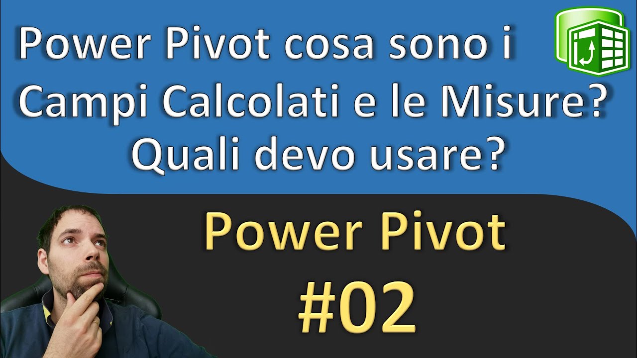 Cosa sono i Campi Calcolati e le Misure di Power Pivot