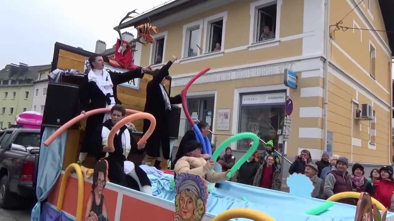 Ebensee Faschingsonntag 2014 -- Teil 1