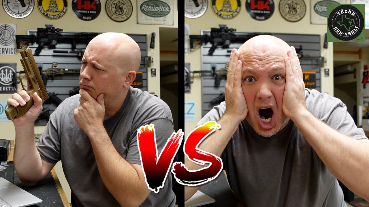 The 2 different type of Sig P320 owners these days...