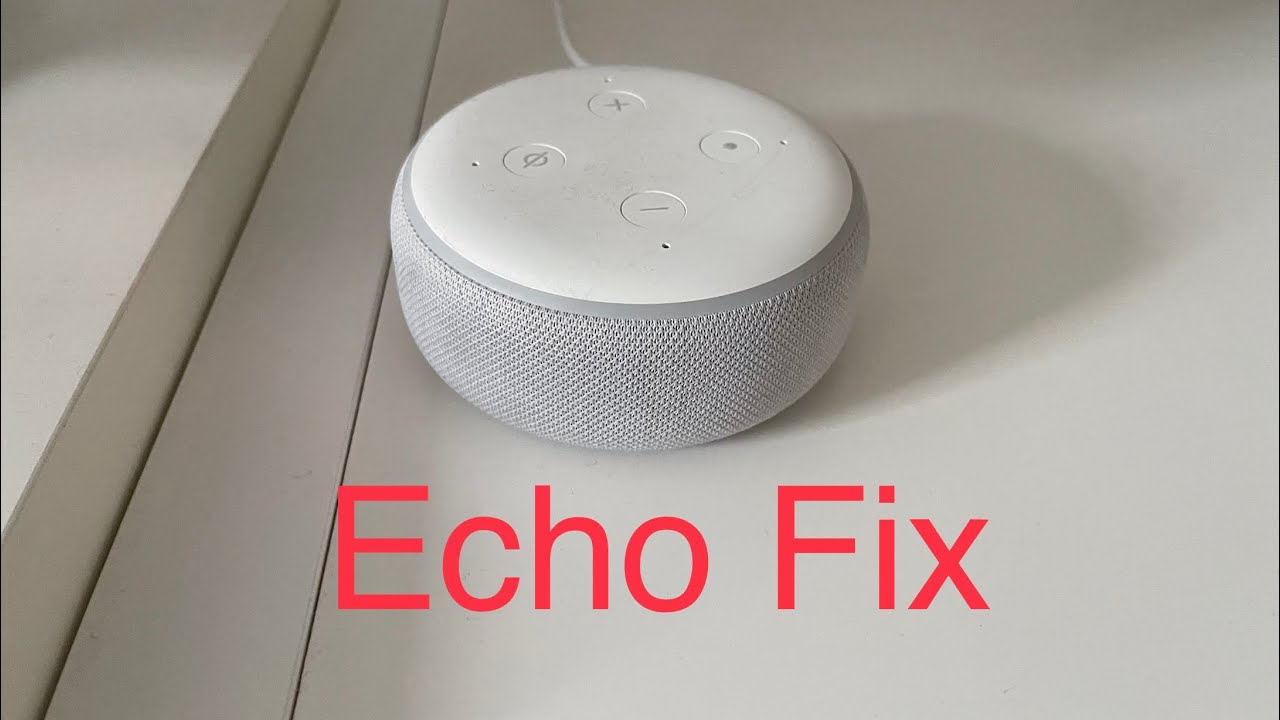 How to fix Alexa Echo Dot after failed update 13/11/2022