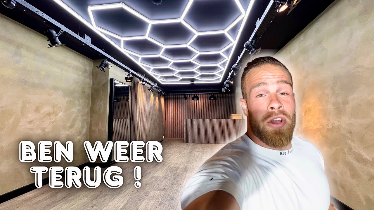 Barbershop The Twins AF! Schilderwerk afgerond + Gezondheidsupdate