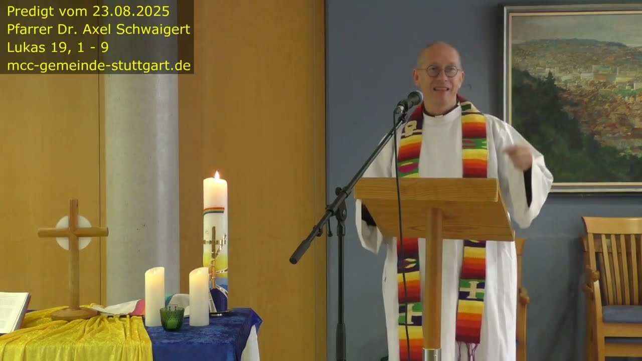 Gottesdienst vom 23.08.2025