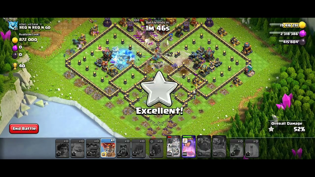 This layout has become quite popular among players who want to protect villages from ground attacks