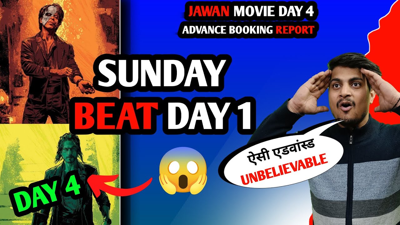 Jawan Day 4 Advance Booking Report | Jawan Day 4 Box Office Collection #jawanboxofficecollection