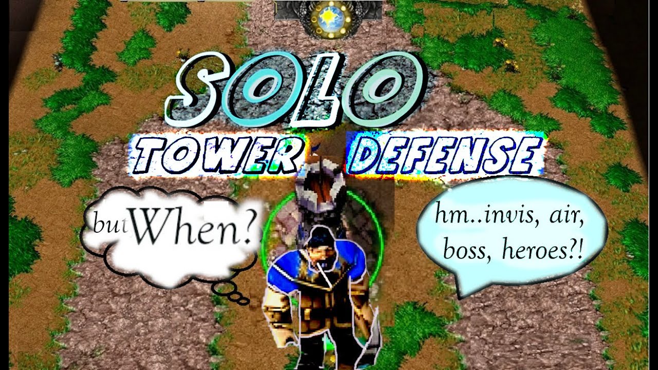 Warcraft3, Solo tower defense