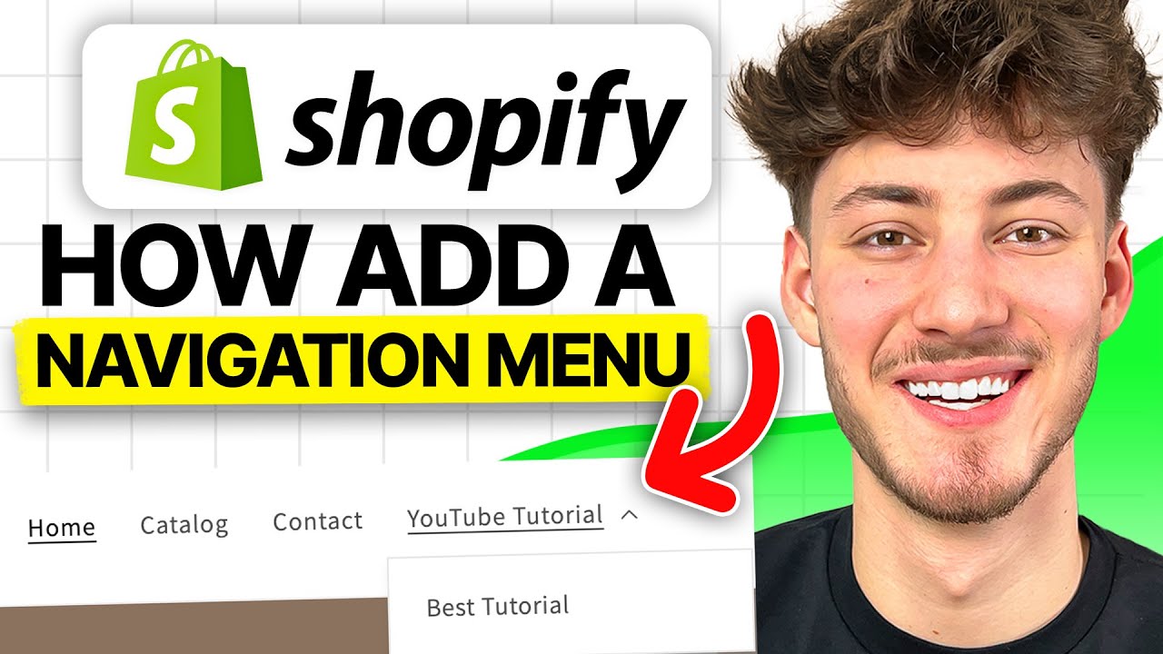 Как добавить навигационное меню в Shopify (обновлённое руководство 2026 года)