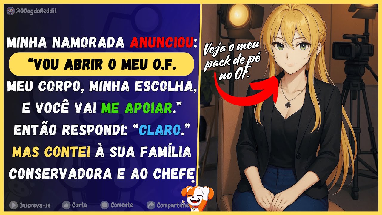 Minha namorada anunciou: 