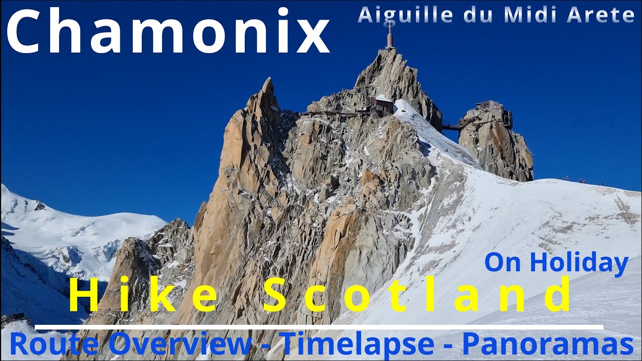 Chamonix Part 1, Aiguille du Midi Arête, France. Stunning alpine mountain walk, terrifying arête!