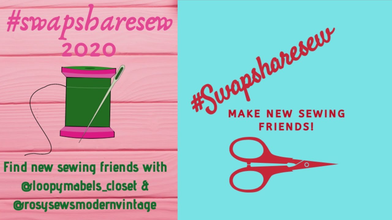 What did I make for #swapsharesew ??? Plus how to join in! (sewing vlog)